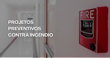 Empresa especializada em projetos preventivos contra incêndio.